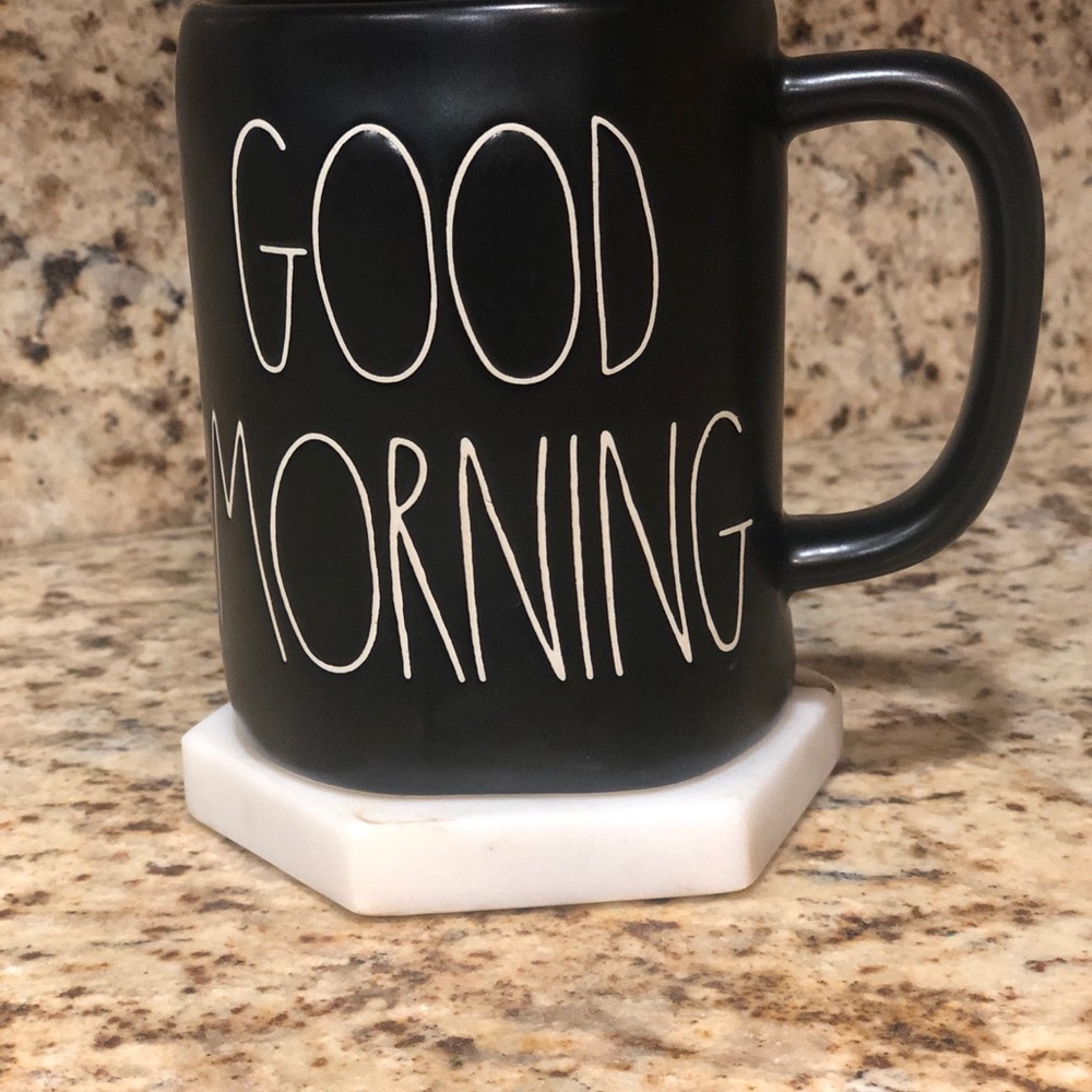 Rae Dunn Artisan Collection 'GOOD MORNING' Ceramic Coffee Mug by Magenta